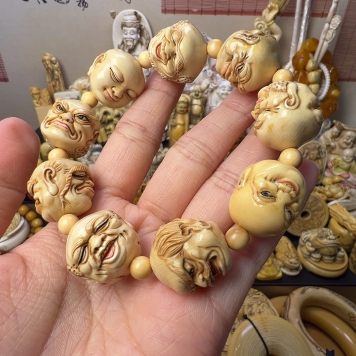 止***语猛犸象牙吊坠98888888