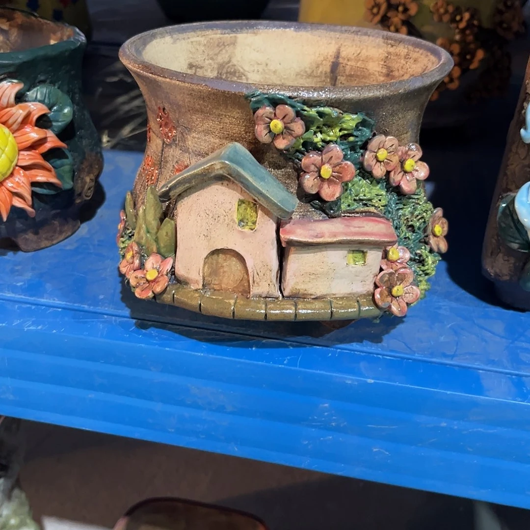 4 号陶然花器手工花盆