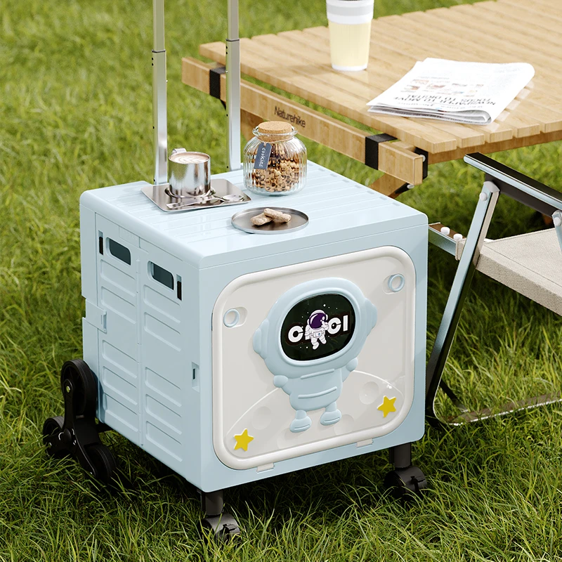 买菜小拉车家用便携超市购物车折叠大容量野餐拉杆爬坡取快递神器