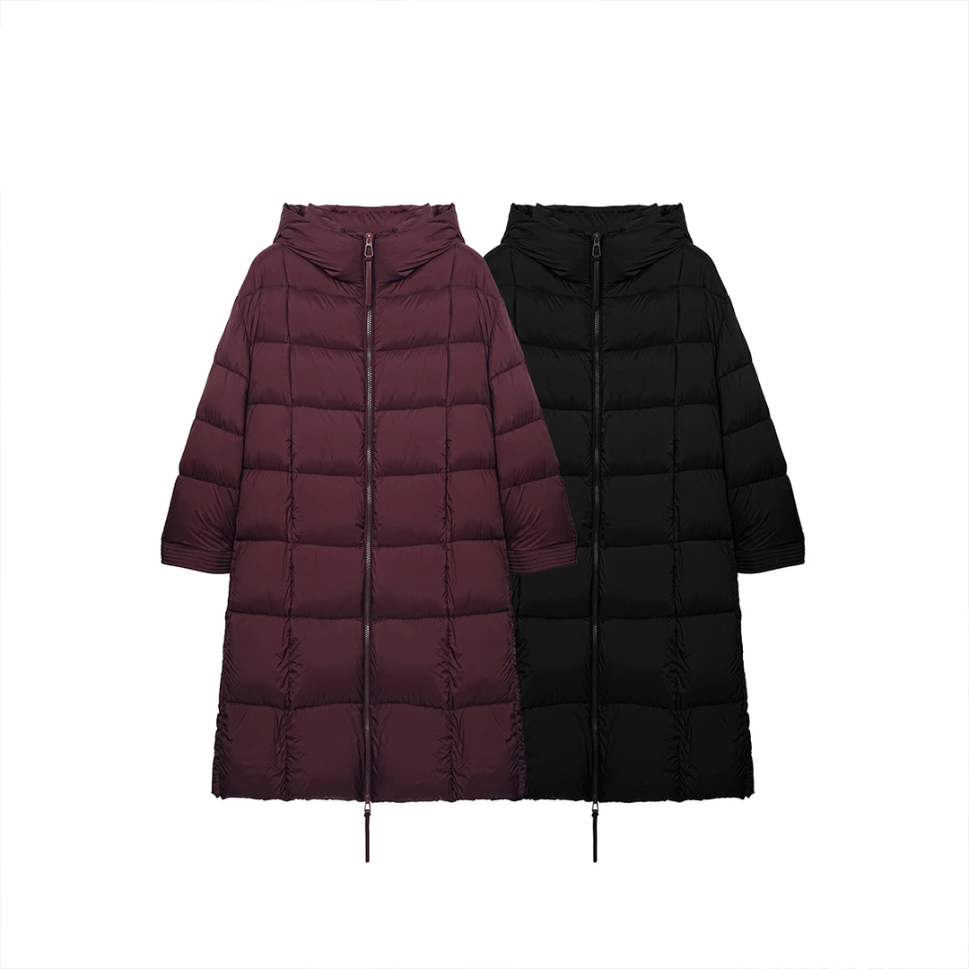 金雀绫【大昆仑】95白鹅绒柔软蓬松加厚加宽加大羽绒服SZA4YW682