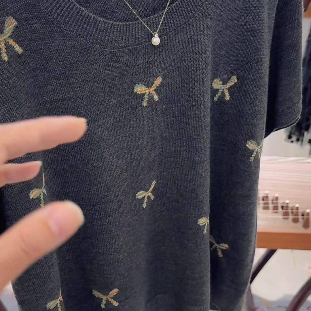 【七彩蝴蝶】新款韩版针织衫c201