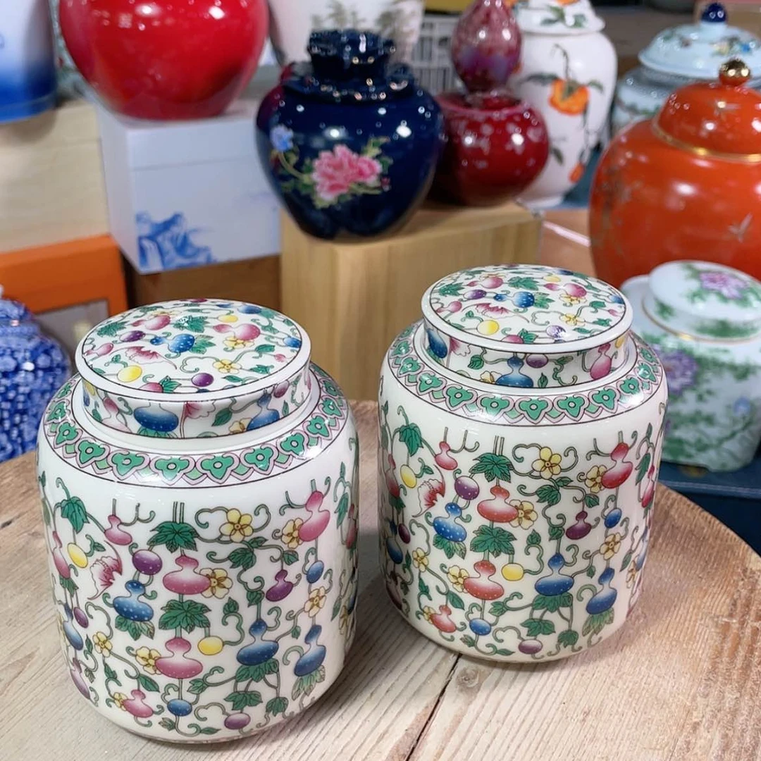 【闪购商品】罐陶瓷茶叶罐密封罐