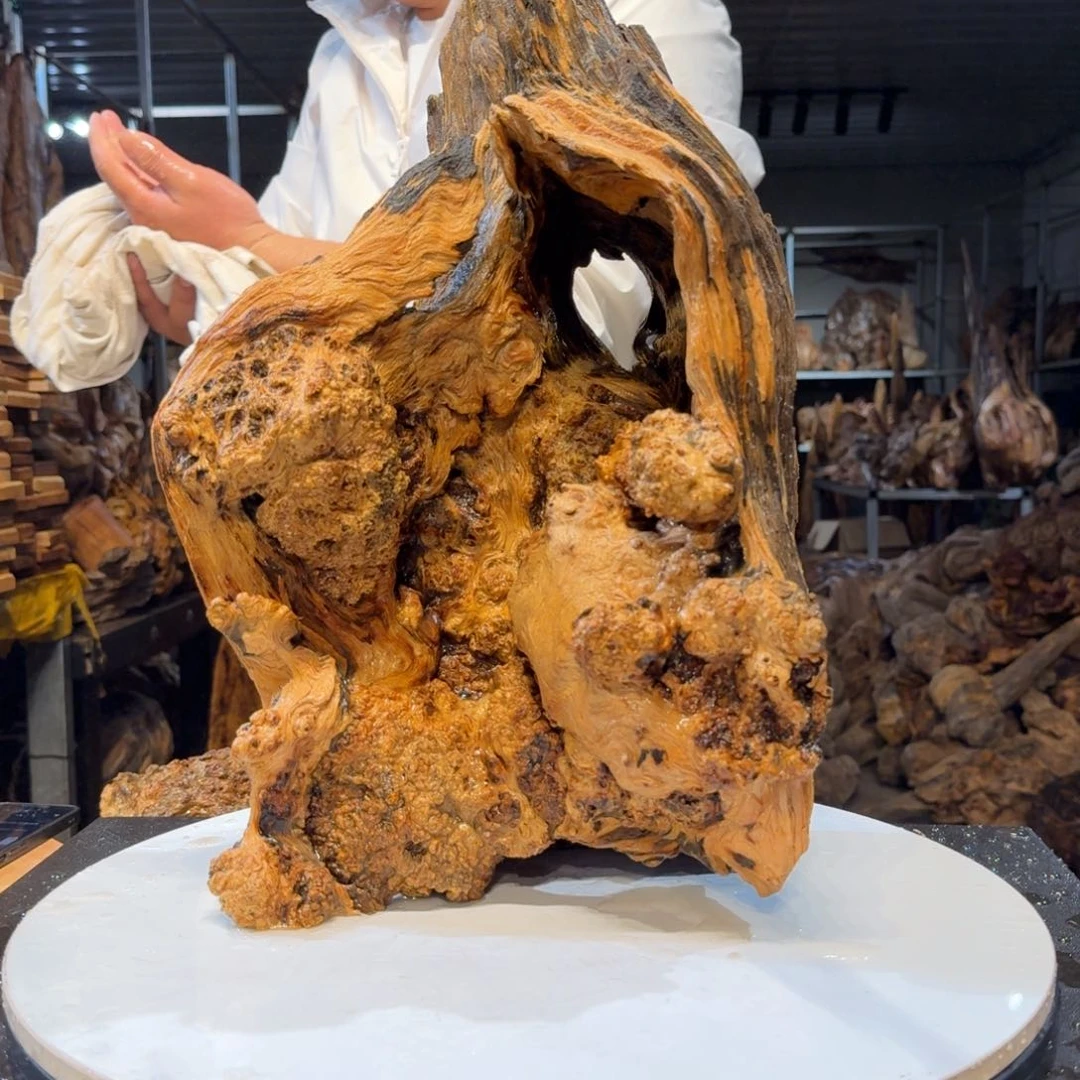 木石****草王一刀琥珀木15