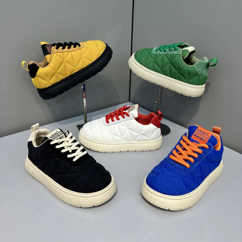 潮牌男士运动秋冬季时尚青春小众个性高端青春小众潮流潮鞋厚底