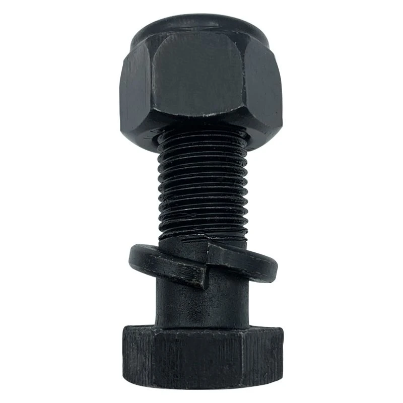 旋耕机刀库螺丝12.9级高强度尼龙自锁刀片螺丝螺母刀片专用螺丝