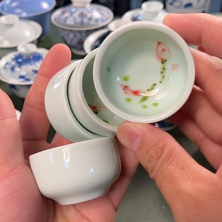 青花青花壶青花瓷器