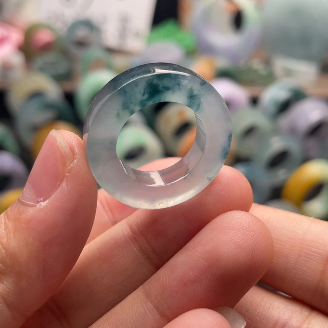 定制翡翠未镶嵌  空谷幽兰