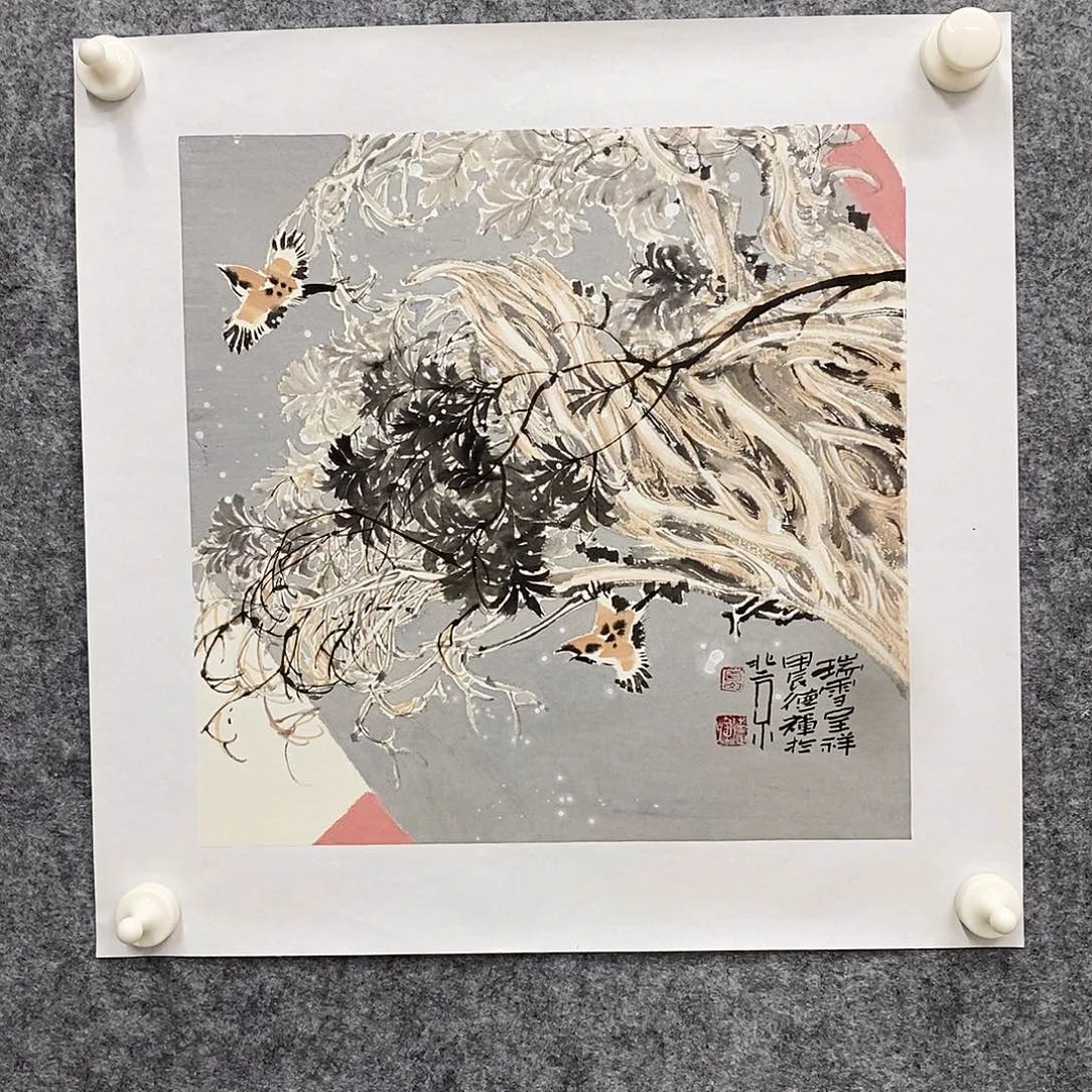 国画老师们也太好啦我