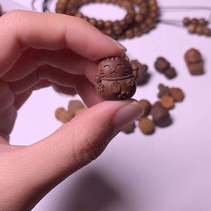 檀香木手串/手链檀香猫猫
