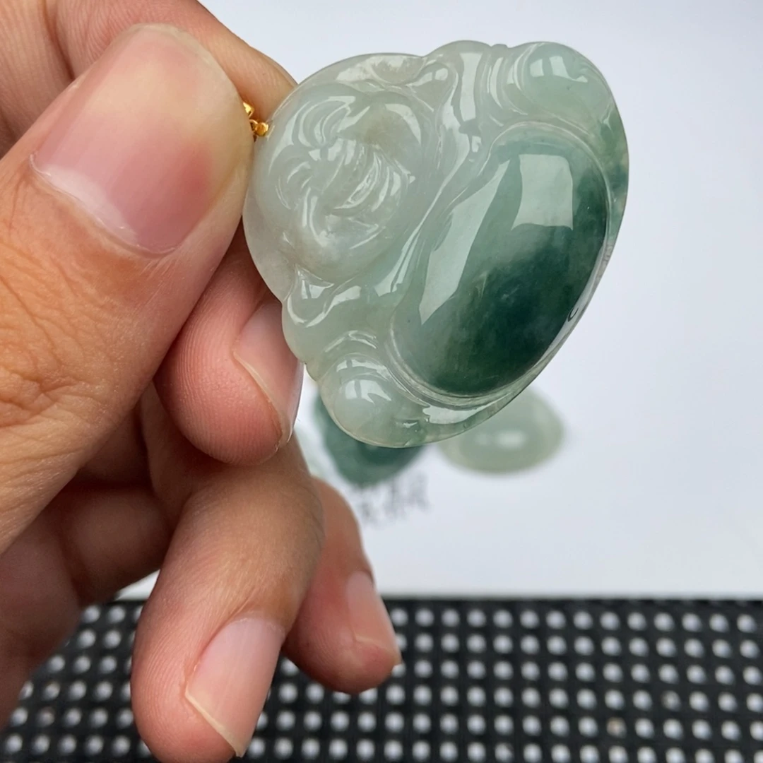翡翠未镶嵌颈饰吊坠
