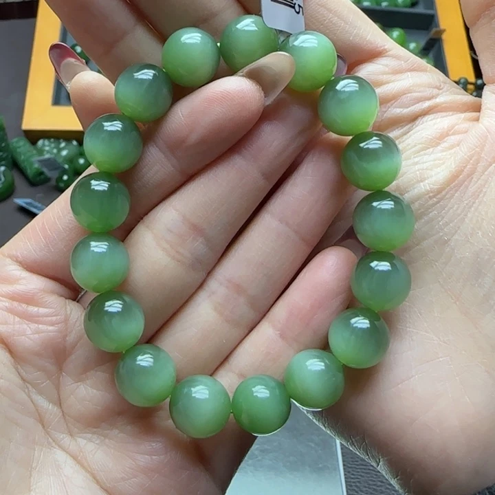 和田玉（碧玉）手串未镶嵌