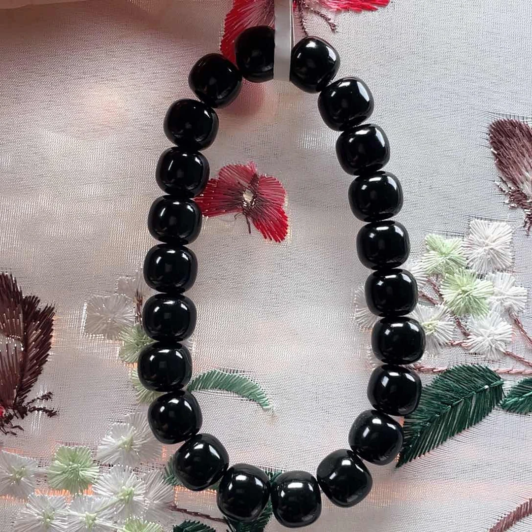 小***岛手链未镶嵌和田玉新疆和田玉老黑9/10