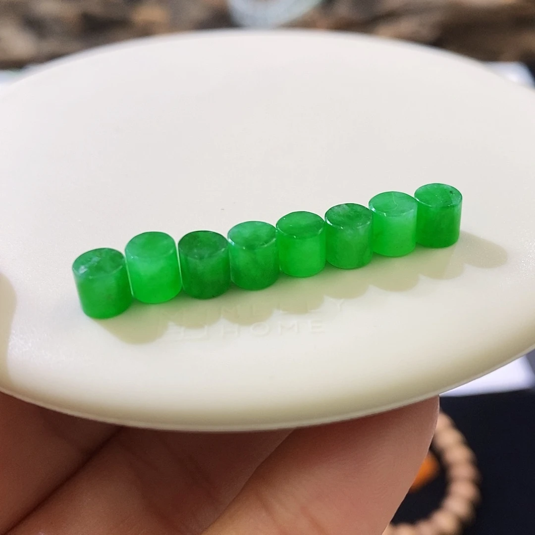 未镶嵌挂件翡翠一组桶珠