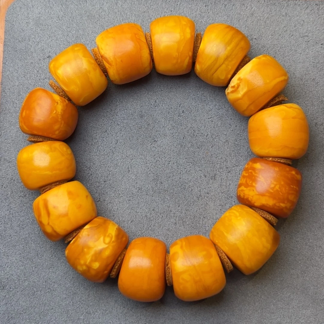 蜜蜡未镶嵌吊坠(不含链)