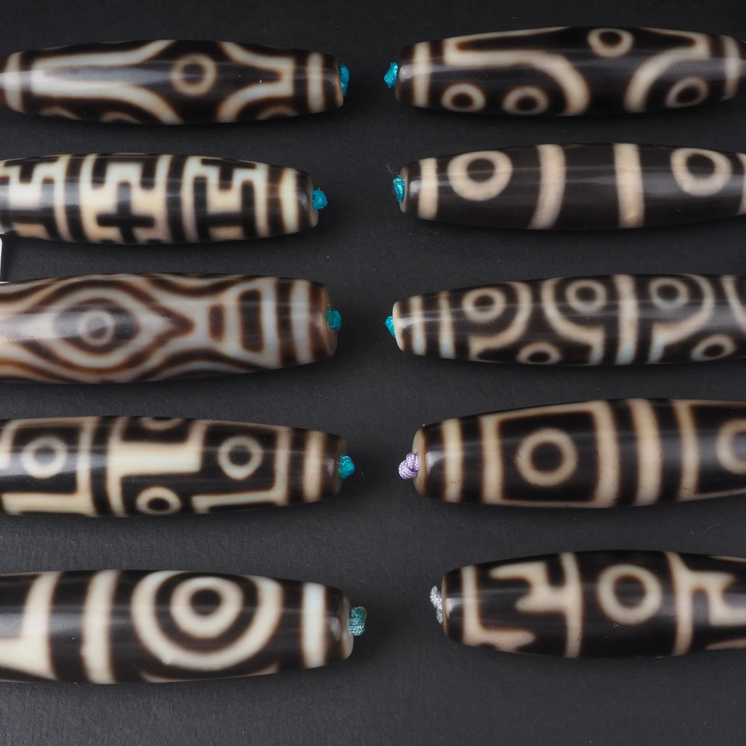 【一代老台湾良品天珠】60号台湾省高雄市一手货源一物一图天珠玛瑙