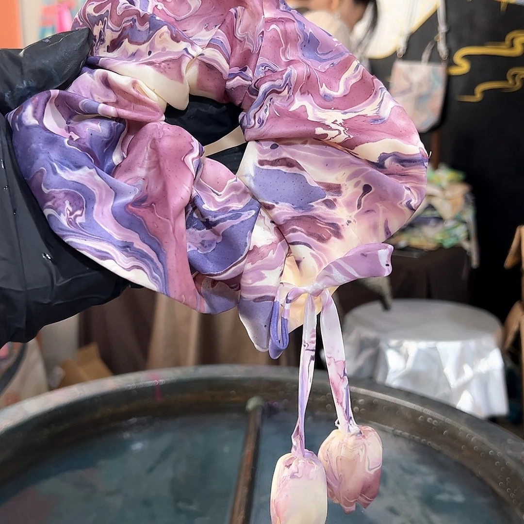 673郁金香发圈紫气东来