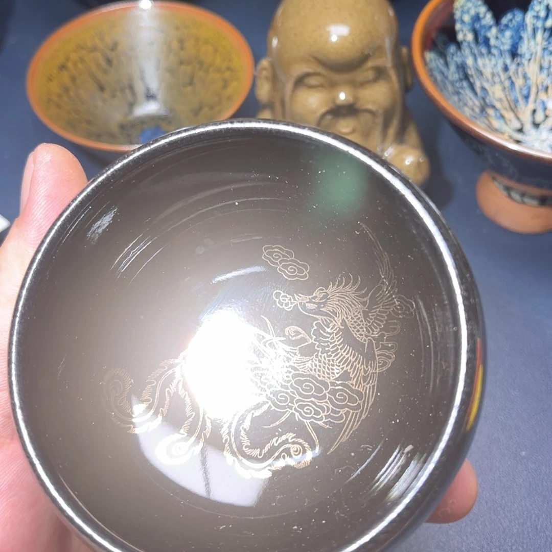 茶盏建盏手握泡茶主人杯
