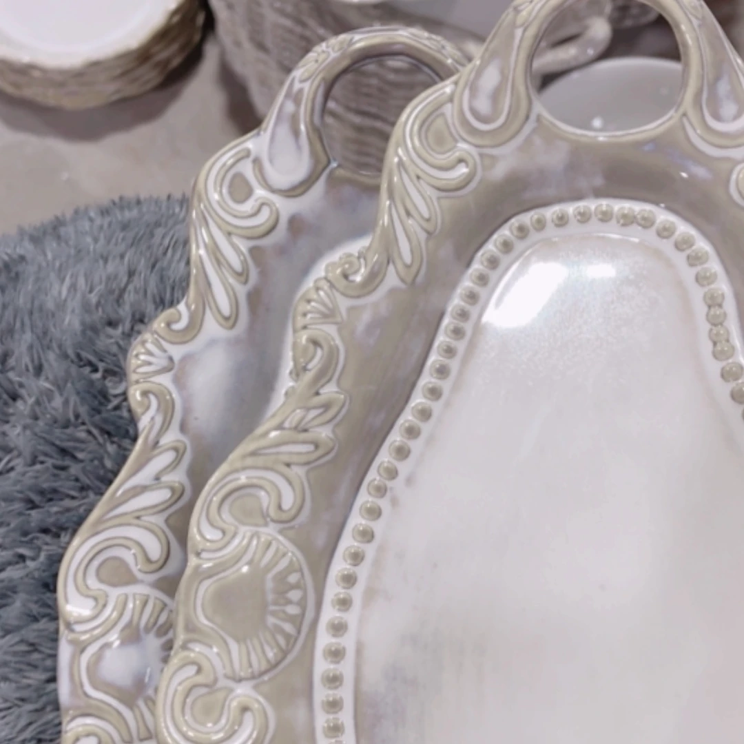 【闪购商品】陶瓷杯碟盘碗微瑕完美主义的鱼拍处理2………………