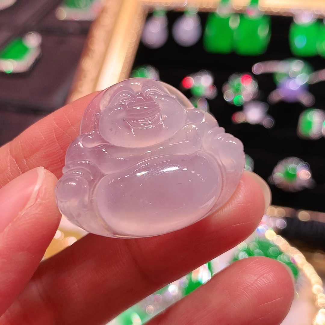 18K金镶嵌戒指翡翠缅甸翡翠