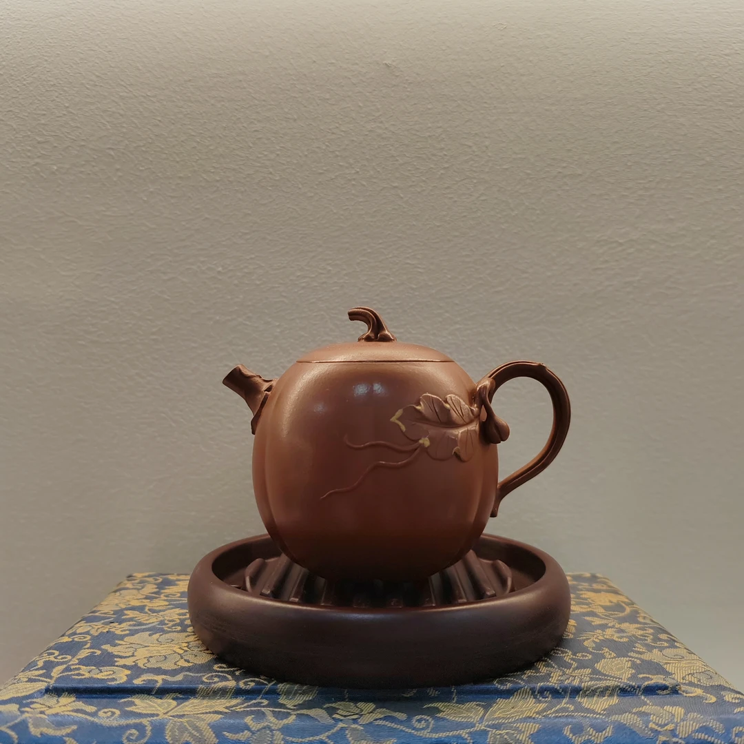 慕子-文化——红皮龙南瓜· 紫砂壶