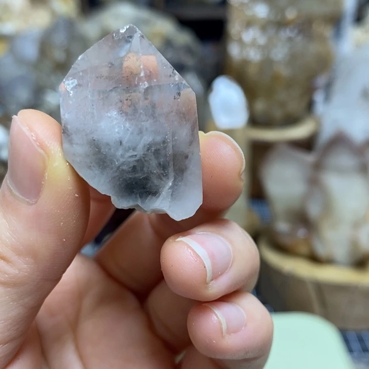 水晶水晶柱未镶嵌