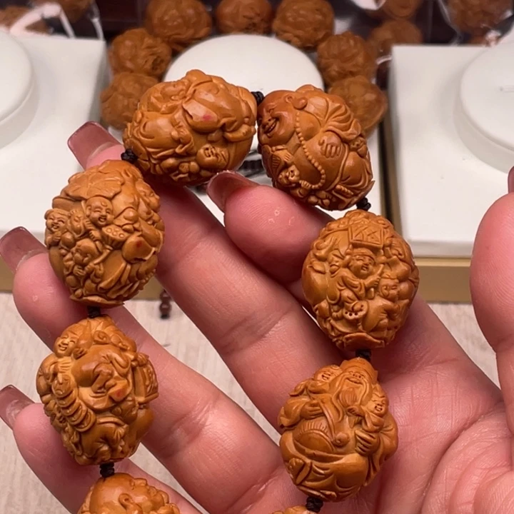记***忆橄榄核吊坠橄榄核