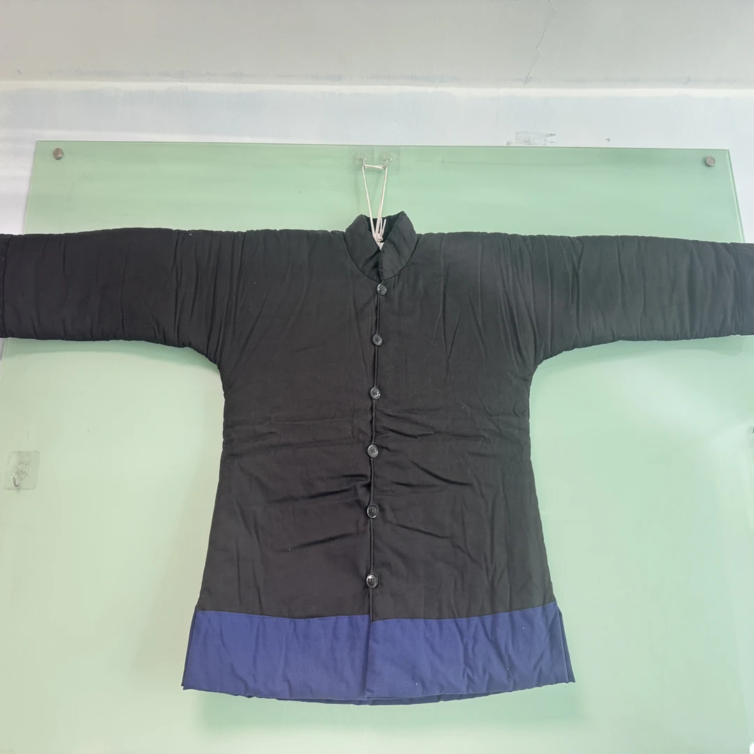 中国风男式全棉对襟宽松高立领加厚保暖冬季棉花棉袄