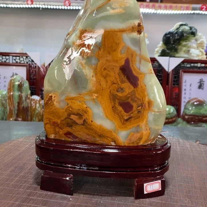 石材毛*家居摆件 奇石摆件