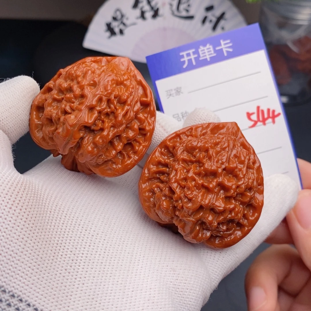 把件文玩核桃45官帽544
