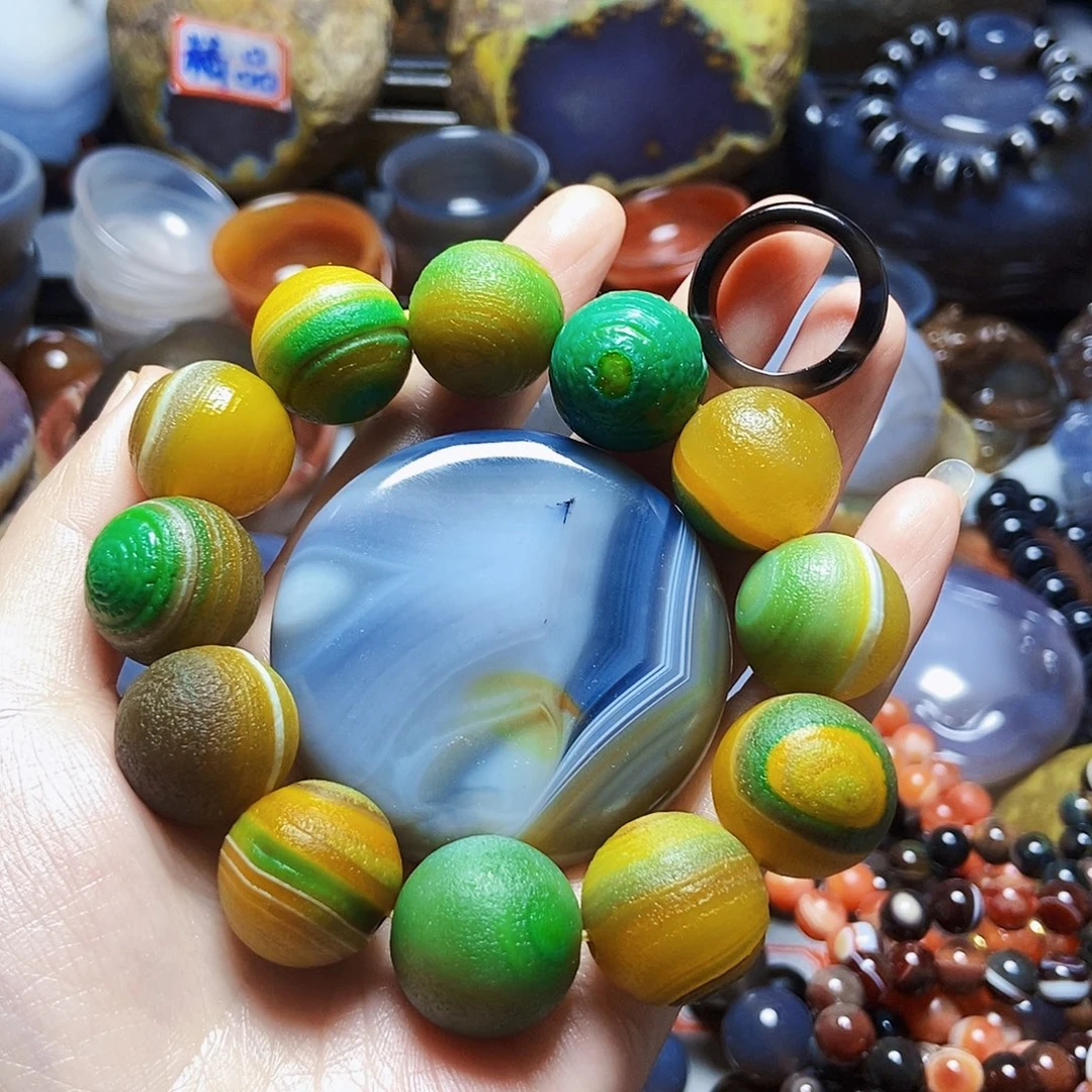 黄***地玛瑙/玉髓未镶嵌拍2