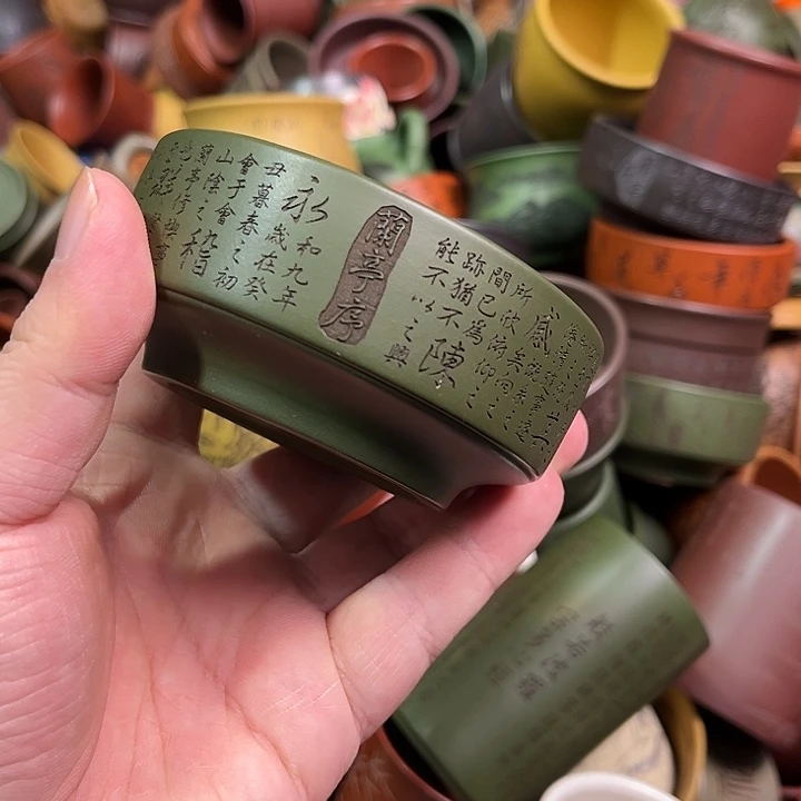 紫砂茶杯全手工紫砂主人杯