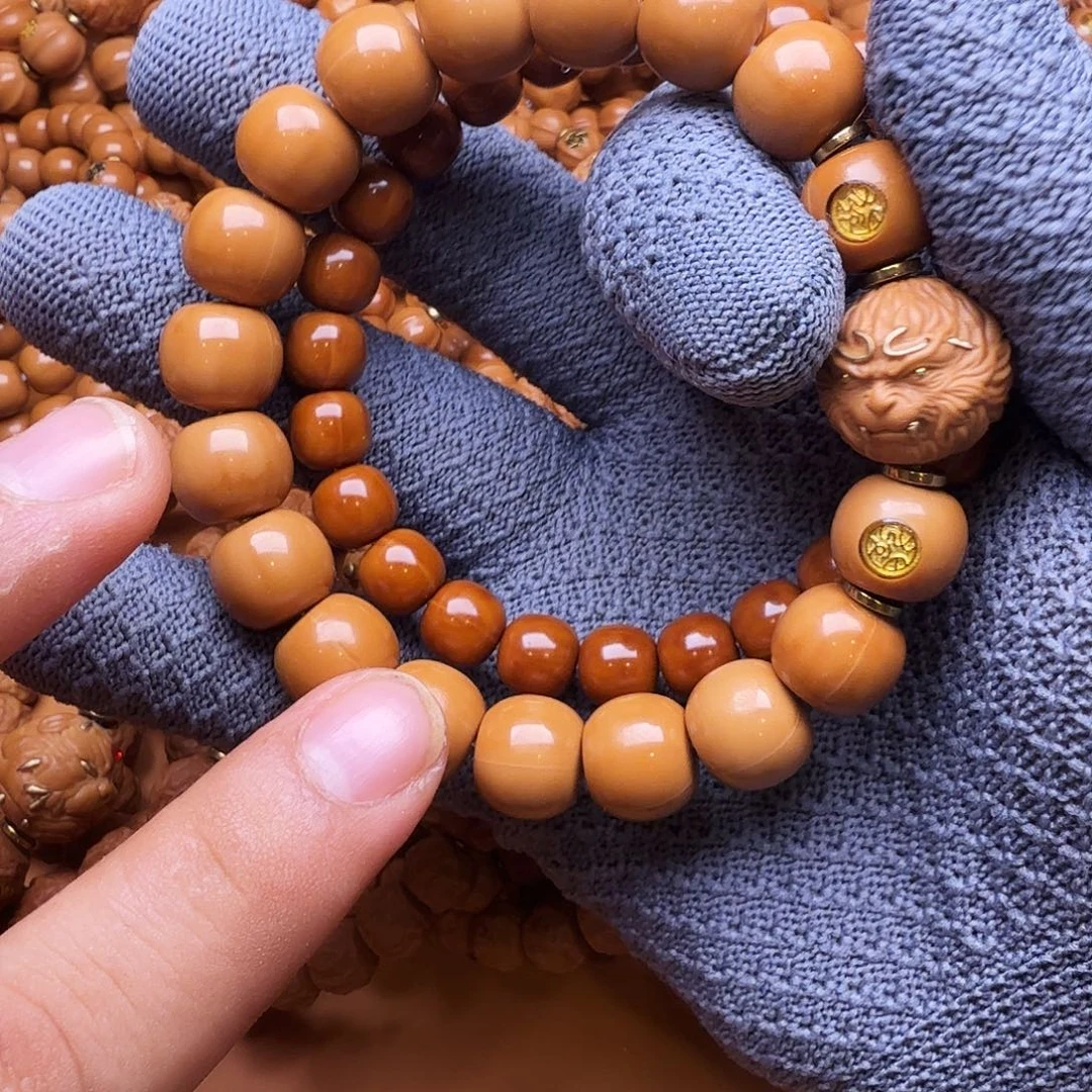 猴头核桃手串老型加悟空