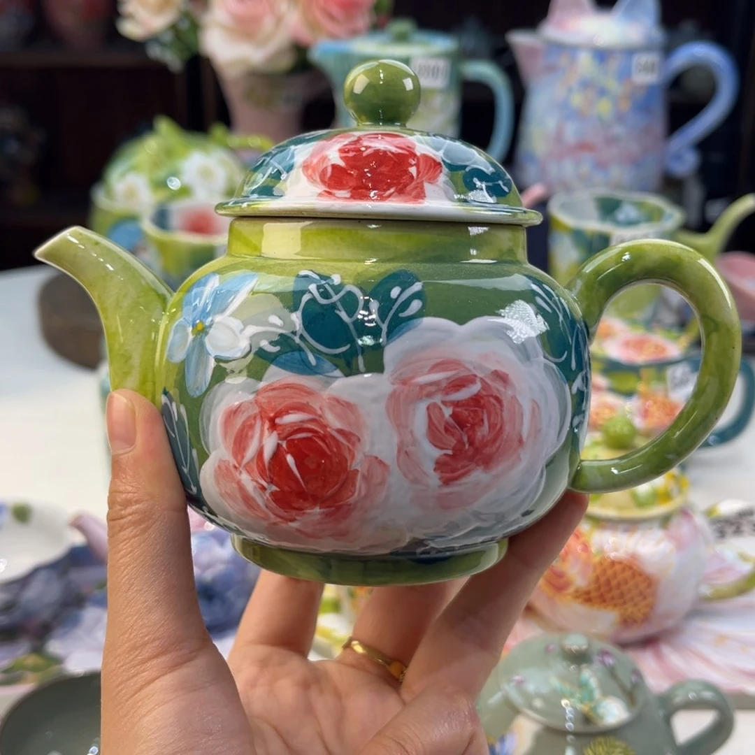 瓷片景德镇手工手绘陶瓷茶具