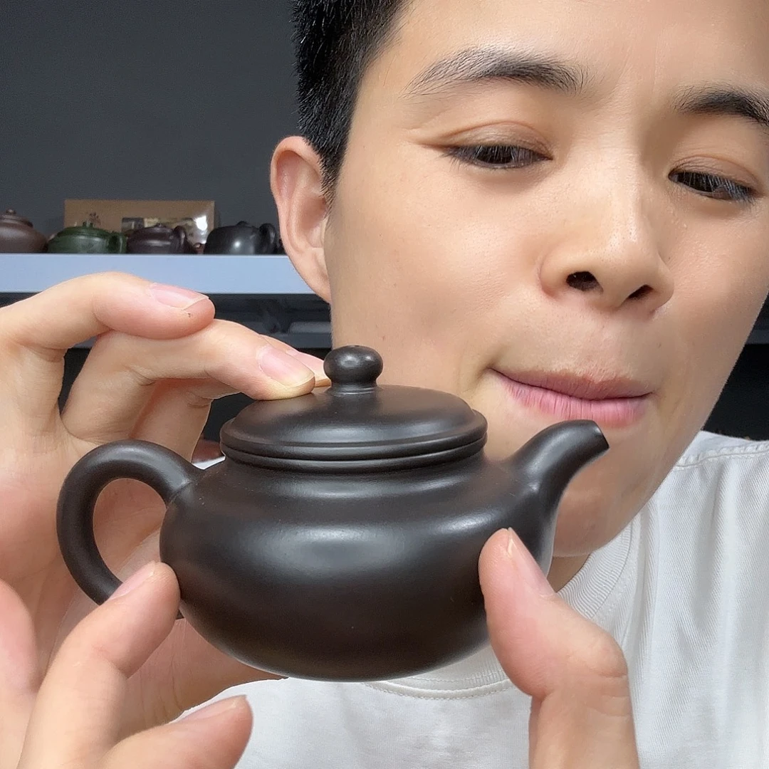 茶壶底槽青民间手艺人全手工制作