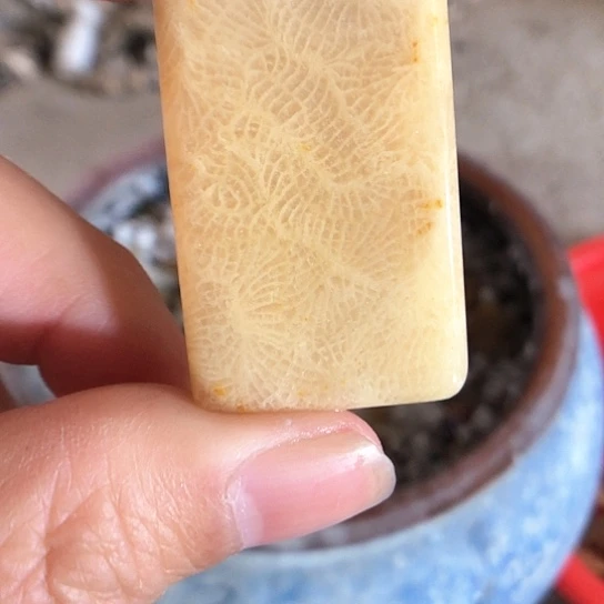 硅化玉吊坠未镶嵌