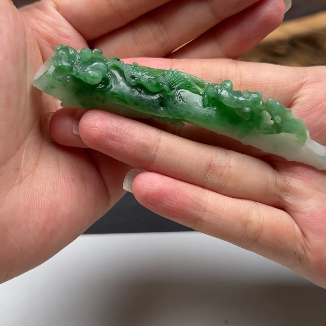 七***湖定制翡翠未镶嵌冰绿
