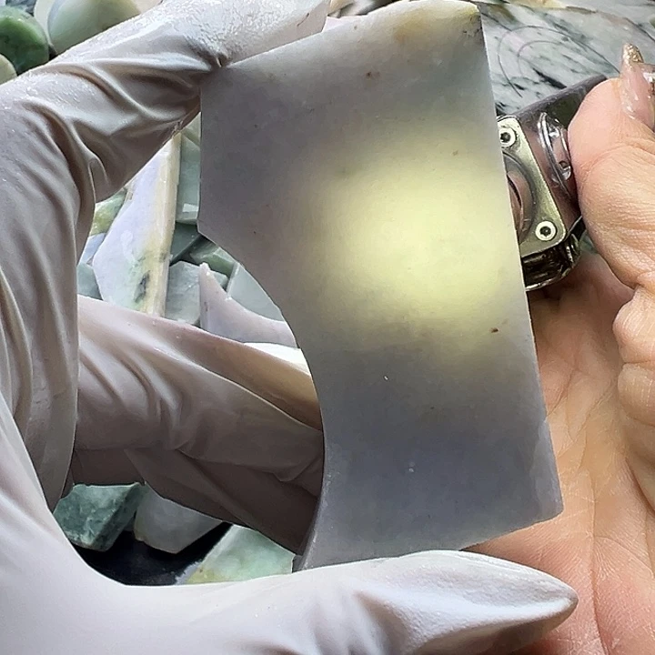 翡翠裸石冰绿翡翠36