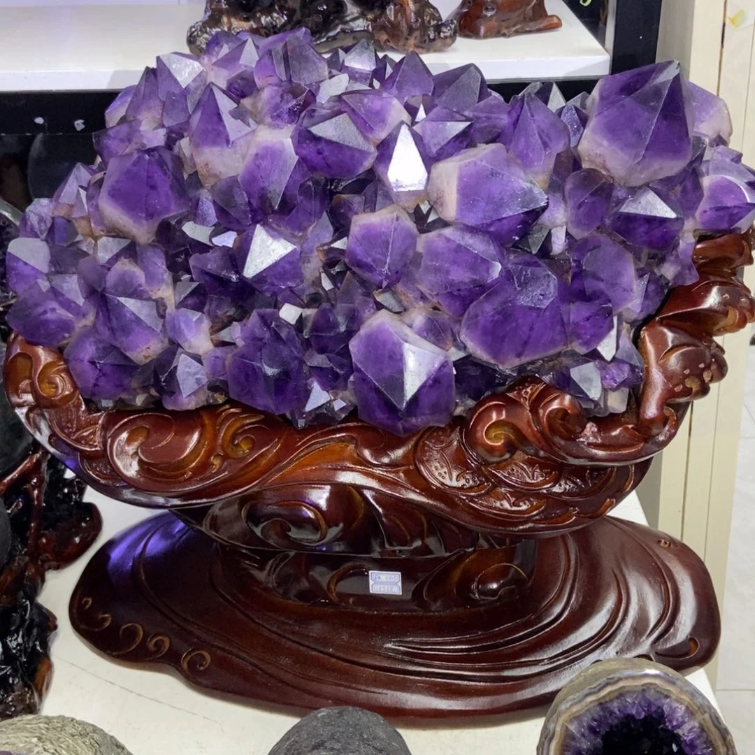 未镶嵌紫晶大型摆件（非配饰）潘