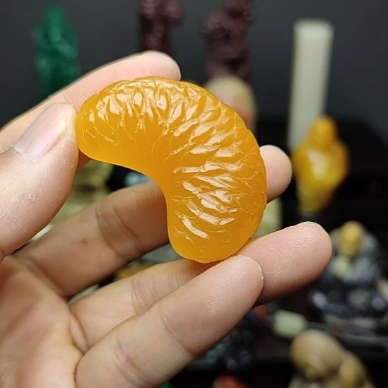 寿山石印尼金冻石