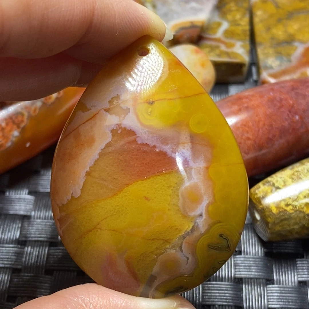 玛瑙/玉髓挂件未镶嵌