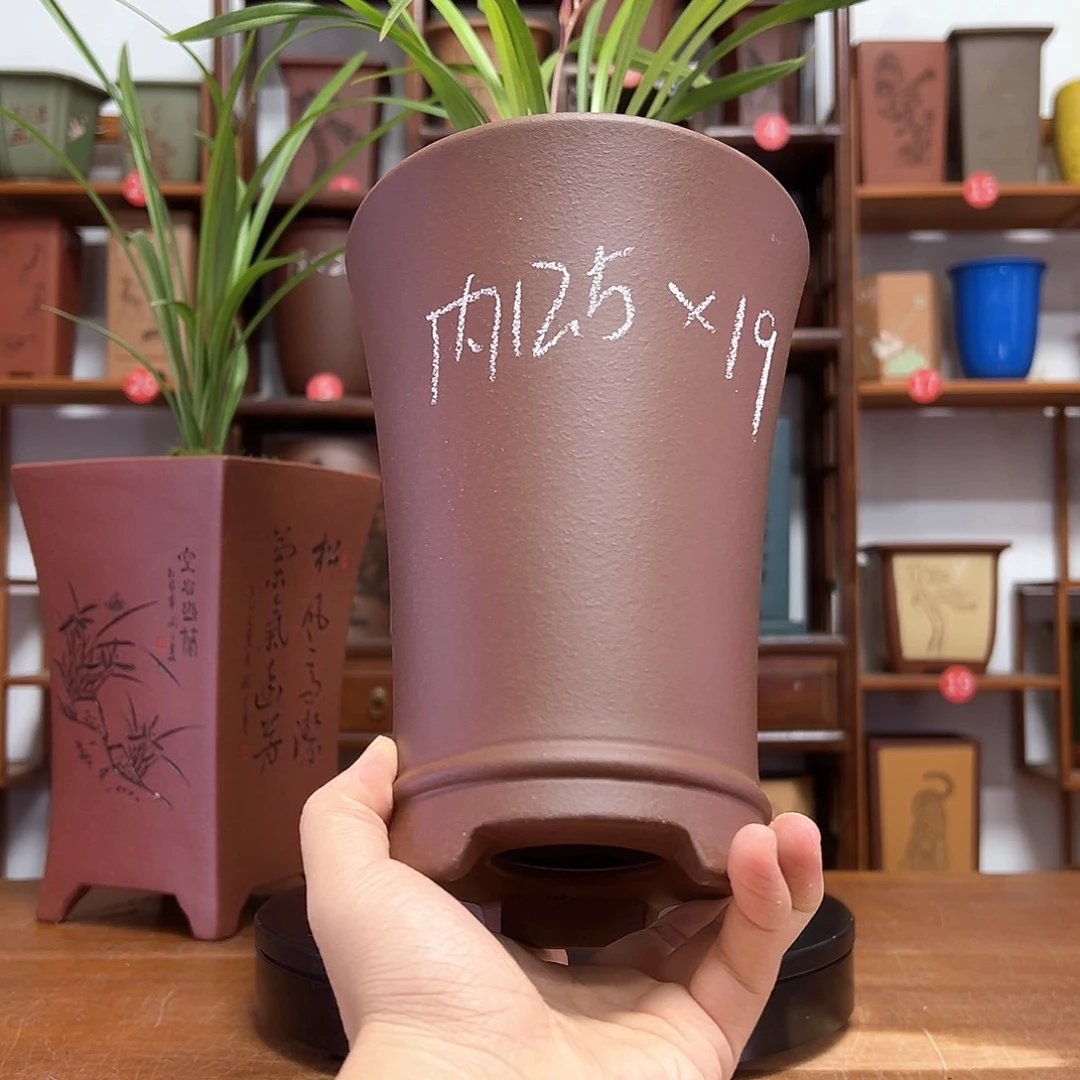 花盆紫砂周之夏精品紫砂花盆