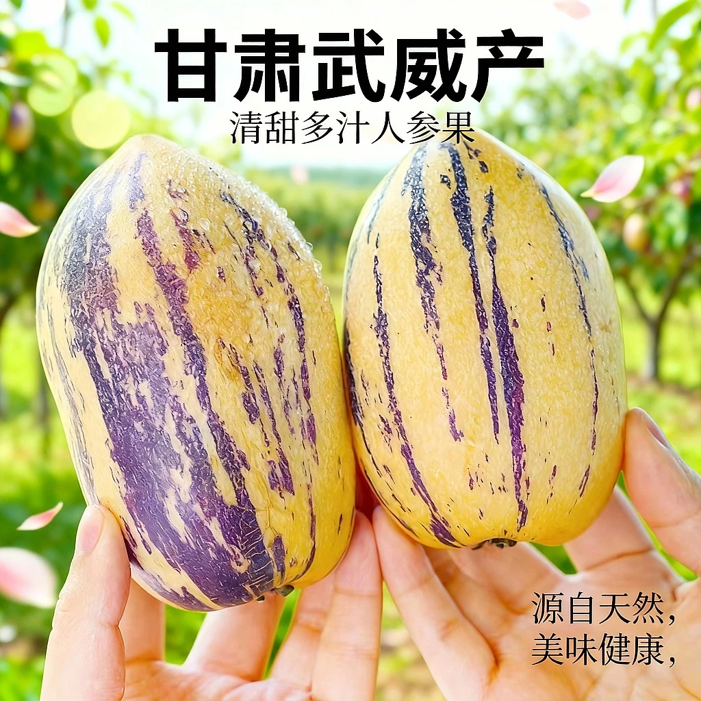【清甜多汁】甘肃民勤人参果带箱5斤单果150g+约8-15个坏果包赔LM