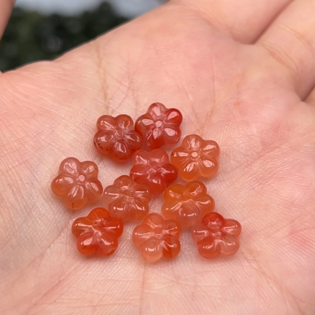 南红玛瑙未镶嵌吊坠(不含链)