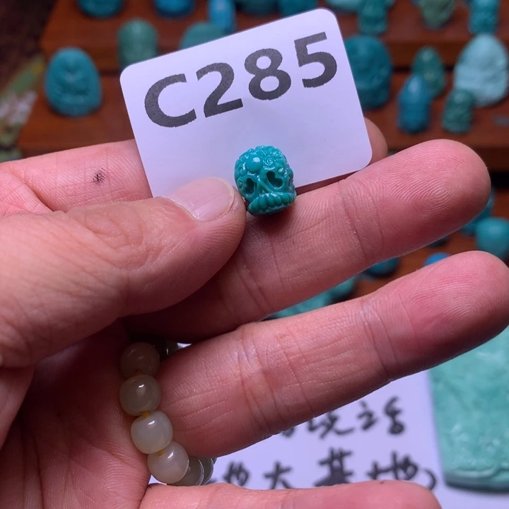 未镶嵌绿松石珠宝奇石