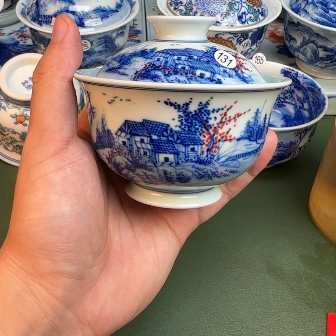 彦祖纯手工手绘茶具131