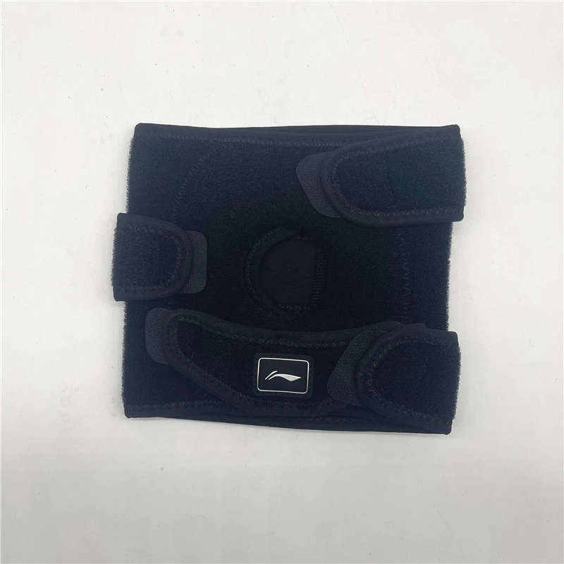 李宁运动护具男女同款跑步健身训练弹力支撑运动护膝AHJT087