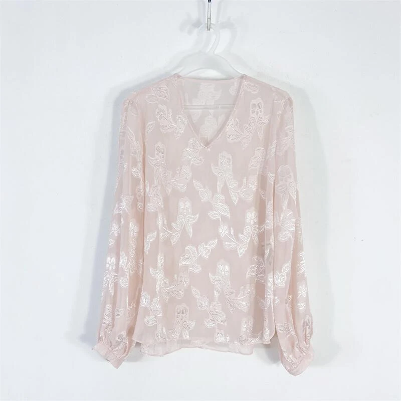 【77衣橱】ED8461新款女装上衣长袖气质轻奢【红人上新】K