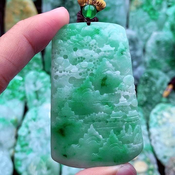 翡翠吊坠(不含链)未镶嵌