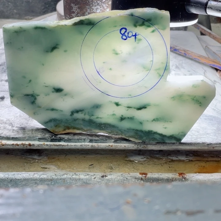 丰***盛定制翡翠未镶嵌手镯