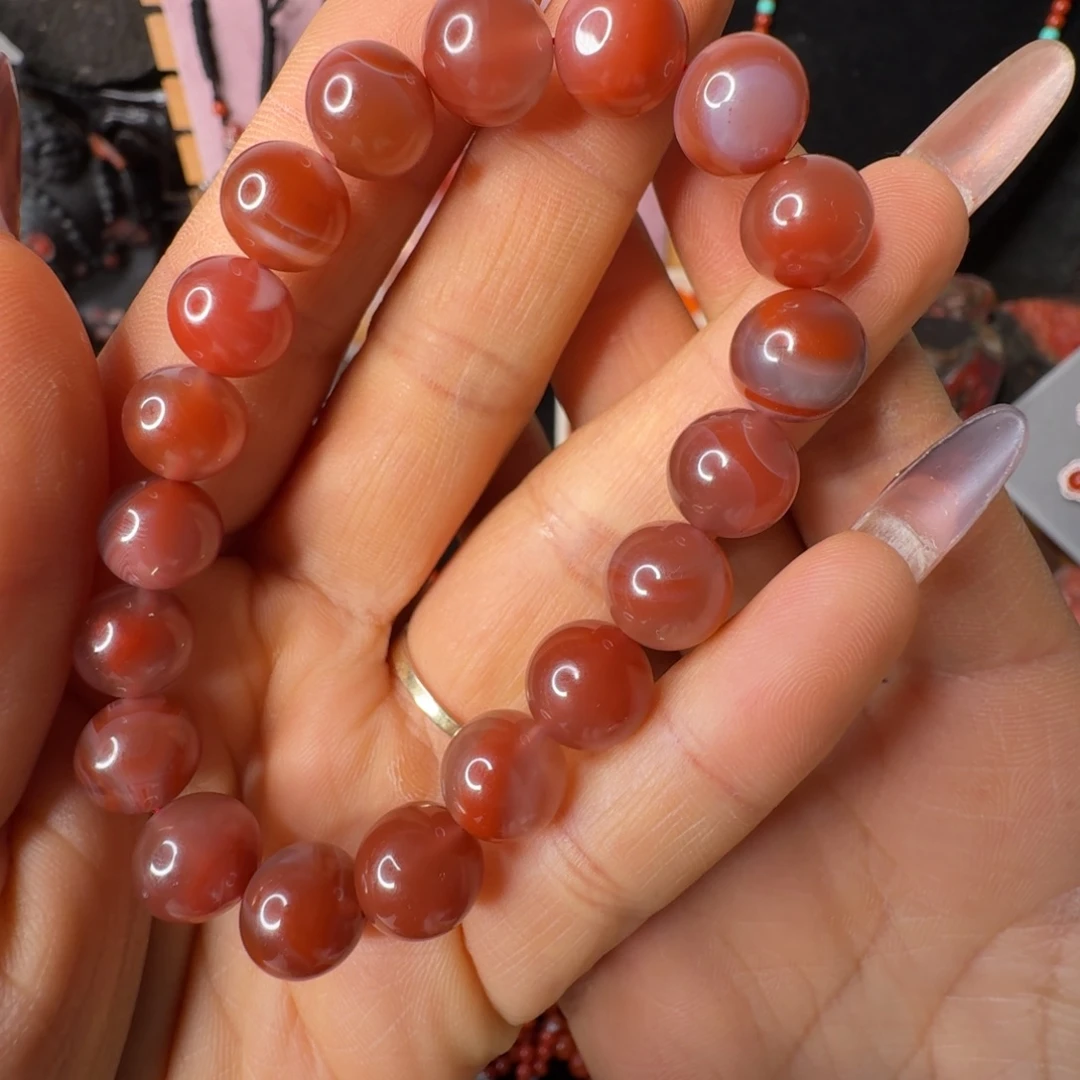 南红玛瑙未镶嵌手串